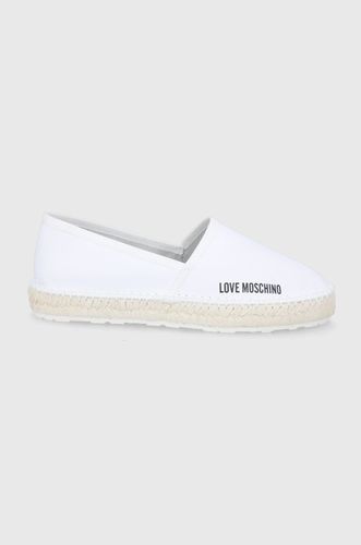 Love Moschino Espadryle skórzane 739.99PLN