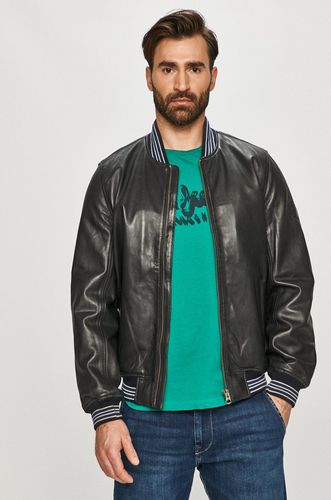 Pepe Jeans - Kurtka bomber skórzana Auge 419.90PLN