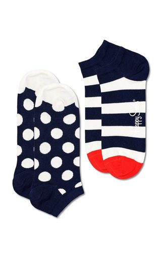 Happy Socks - Skarpetki Big Dot Stripe Low (2-PACK) 39.90PLN