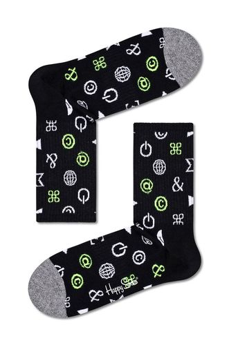 Happy Socks Skarpetki Ctrl Alt Del 3/4 Crew 27.90PLN