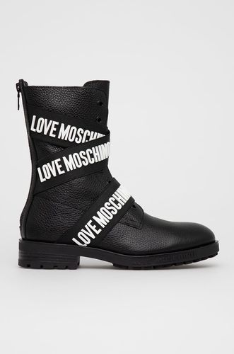 Love Moschino Botki skórzane 879.99PLN