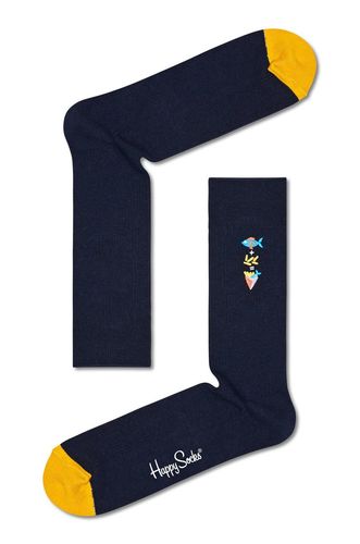 Happy Socks Skarpetki Ribbed Embroidery Fish n Chips 27.90PLN