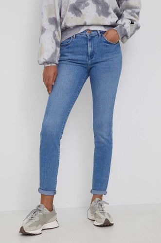 Wrangler jeansy HIGH RISE SKINNY RIVER 329.99PLN