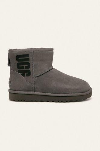 UGG - Śniegowce skórzane Classic Mini Ugg Rubber Logo 469.90PLN