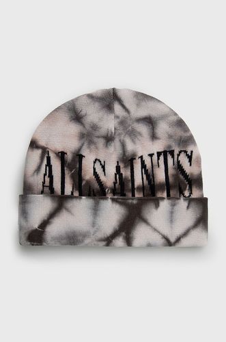 AllSaints Czapka z domieszką wełny 99.99PLN