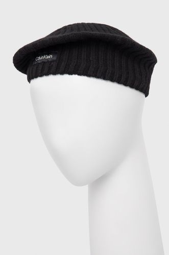 Calvin Klein Beret z domieszką wełny 104.99PLN