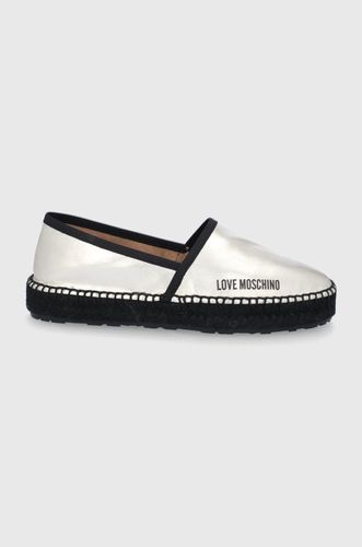 Love Moschino Espadryle skórzane 739.99PLN