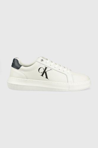 Calvin Klein Jeans sneakersy skórzane Chunky Cupsole Laceup Low 599.99PLN