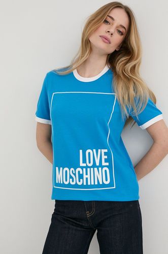 Love Moschino t-shirt bawełniany 389.99PLN