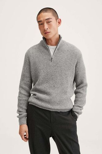 Mango Man sweter z domieszką wełny Nizap 169.99PLN
