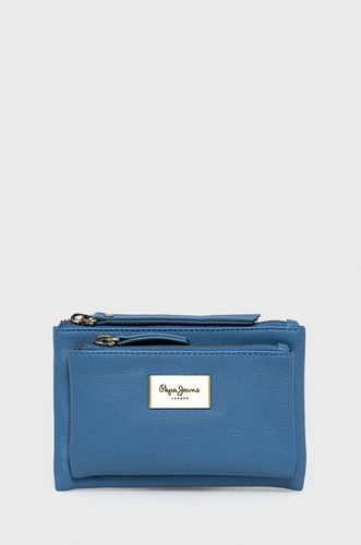 Pepe Jeans Portfel skórzany Blue 99.90PLN