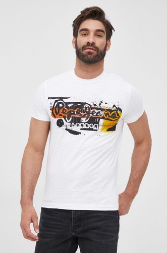 Pepe Jeans t-shirt bawełniany AMERSHAM N 99.99PLN