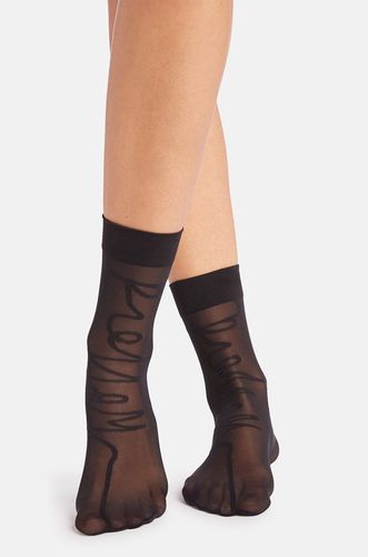 Wolford - Skarpetki Aurora Script 20 DEN 49.90PLN