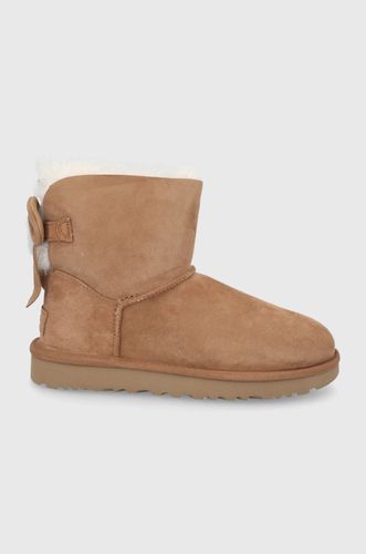 UGG Śniegowce zamszowe Mini Bailey Fluff Bow 629.99PLN