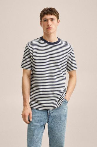 Mango Man t-shirt bawełniany Towelly 99.99PLN