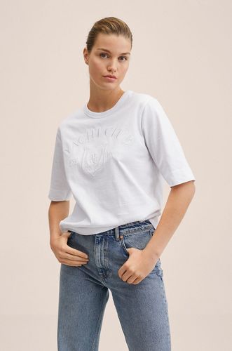 Mango t-shirt bawełniany Pstcarlo 59.99PLN