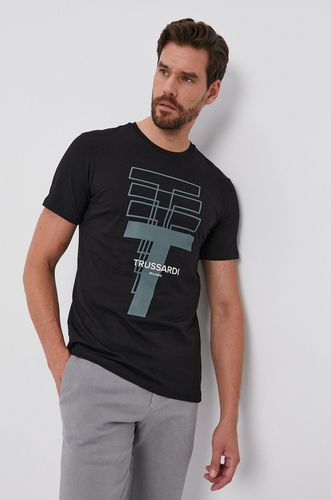 Trussardi T-shirt bawełniany 199.99PLN